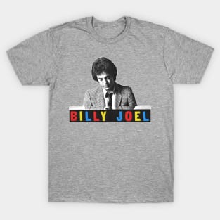 Billy Joel / Retro Style Fan Design T-Shirt